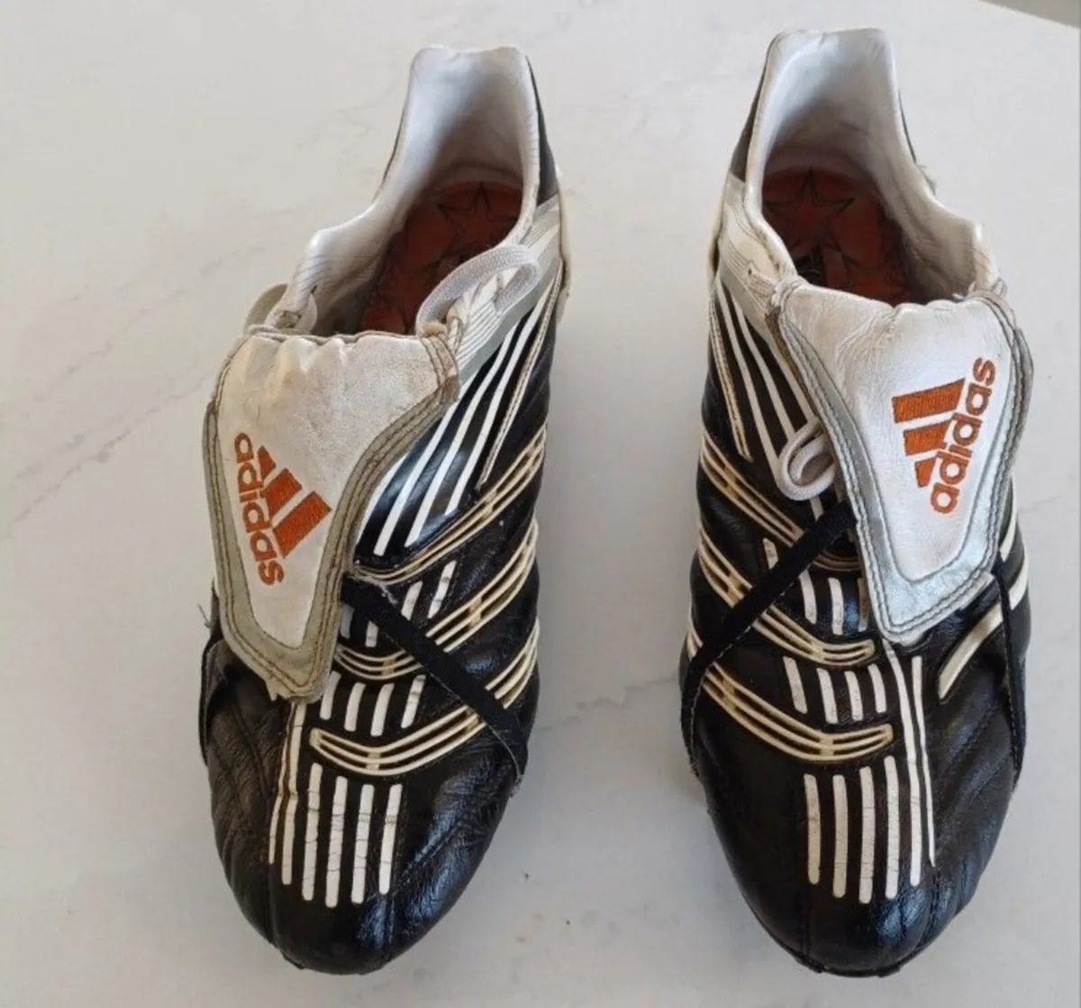 RARE Adidas Predator ABSOLUTE Black/White SG - Image 3