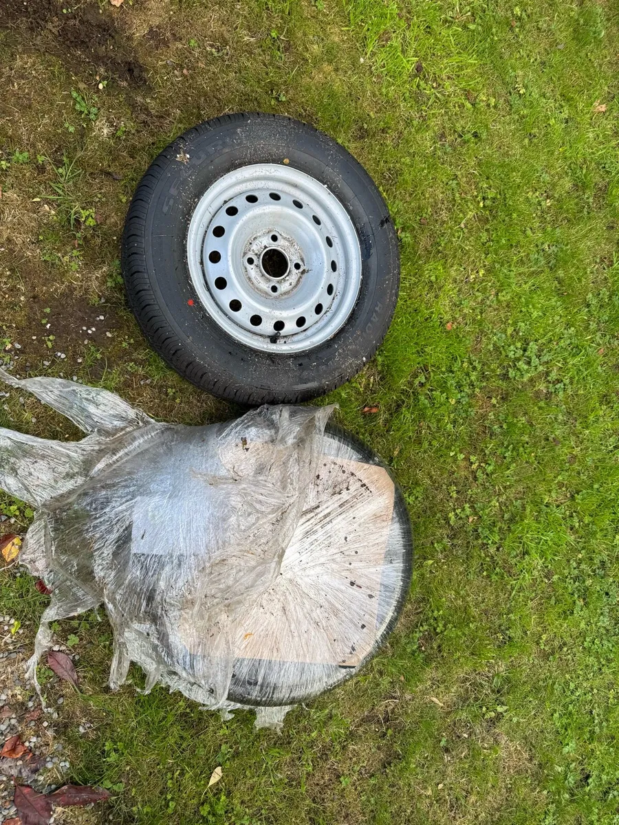 4x100 brand new rims and Tyre x2 - Image 2
