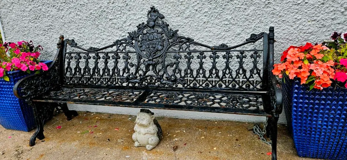 CAST IRON BENCH - Image 2