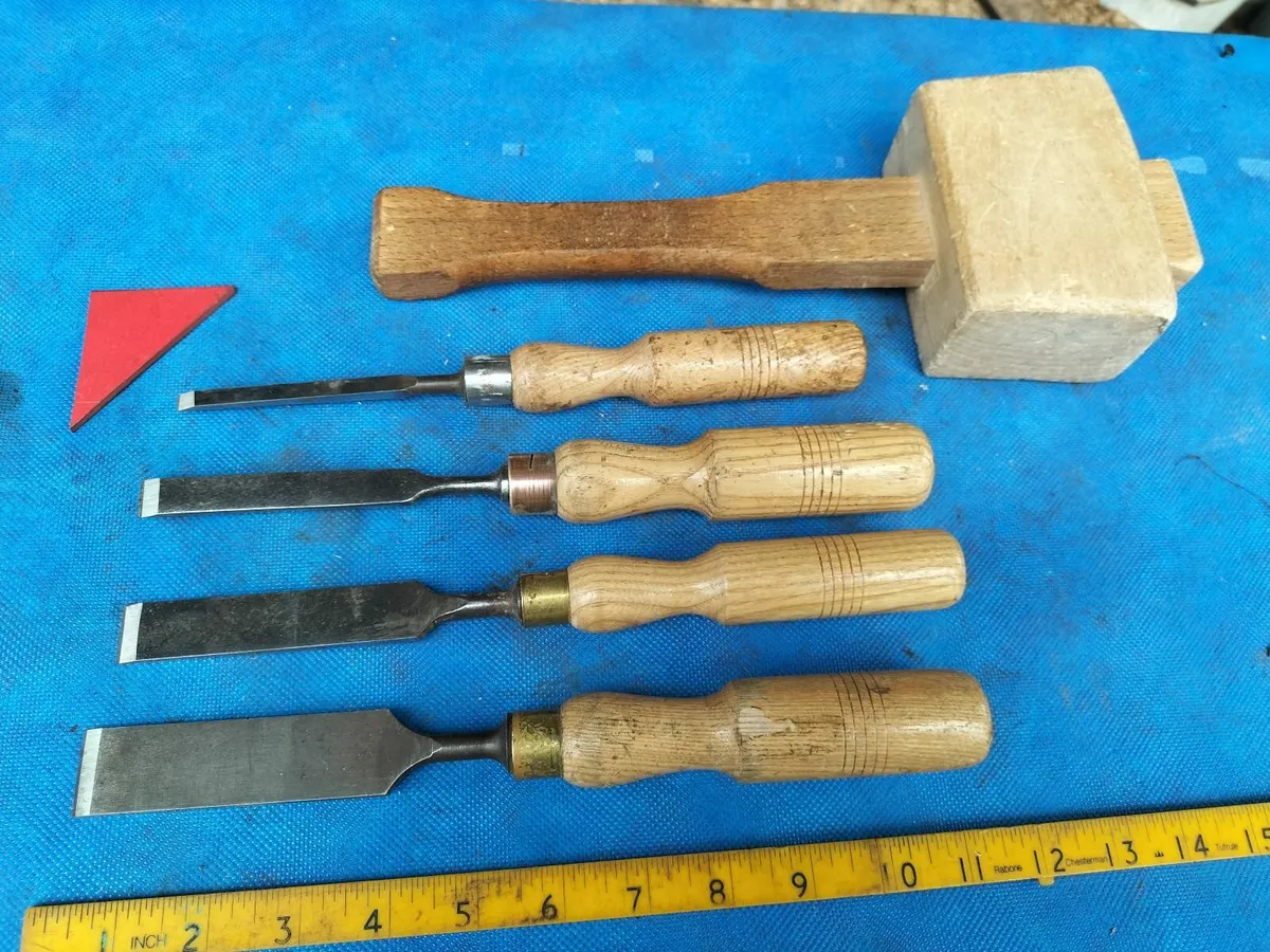 Set of 4 Chisels by Marples - Image 1