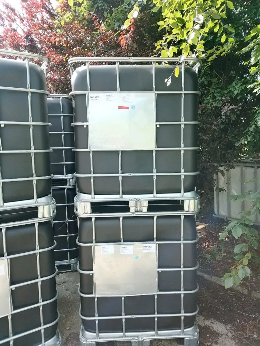 Black IBC tanks - Image 1