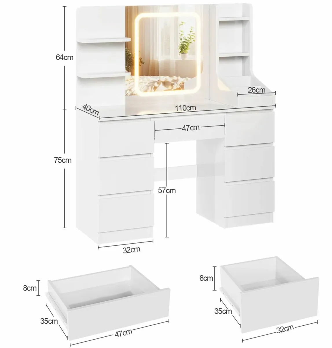 Brand new Vanity table for sale (Require Assembly) - Image 3