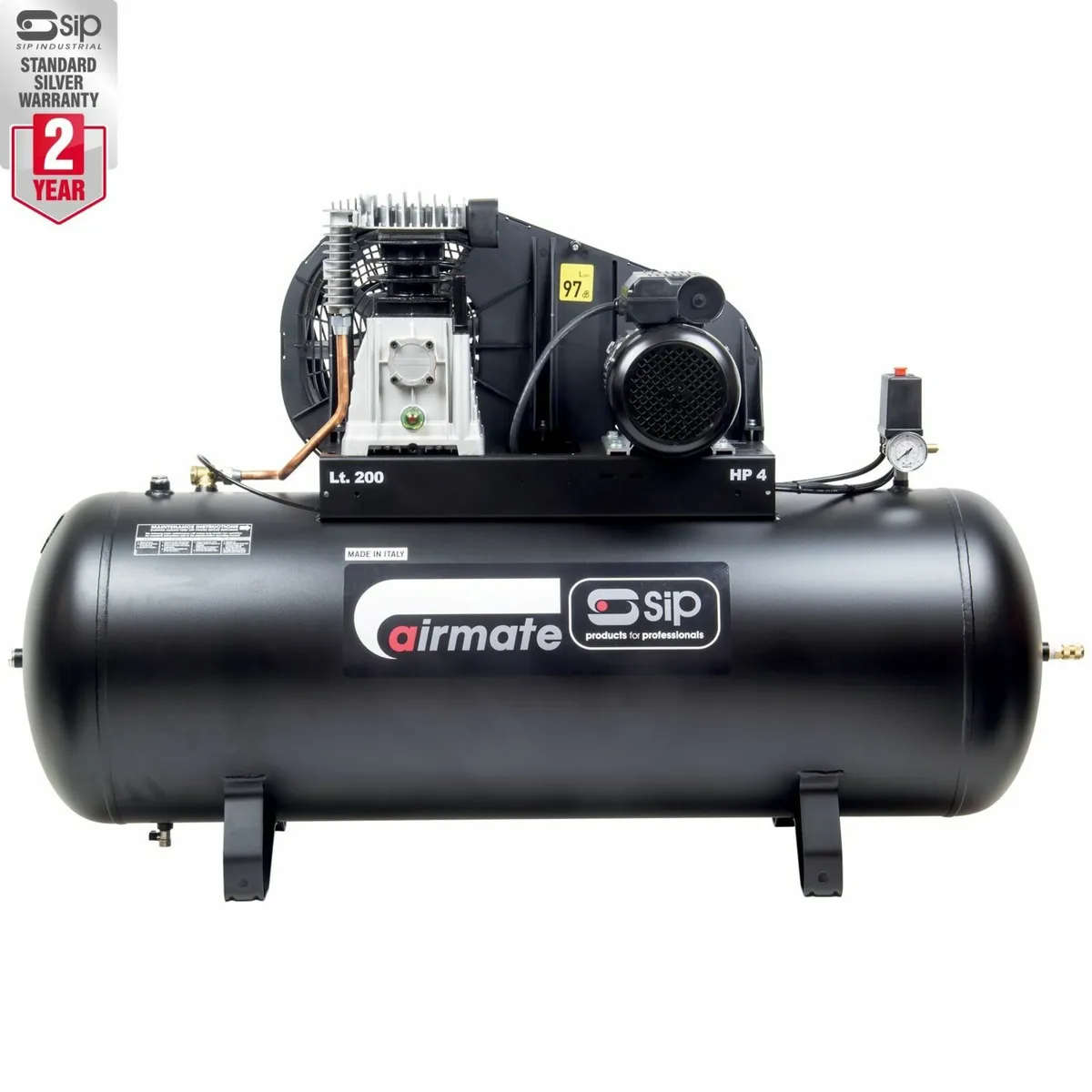 SIP PX4/200B 200Ltr Air Compressor 05308