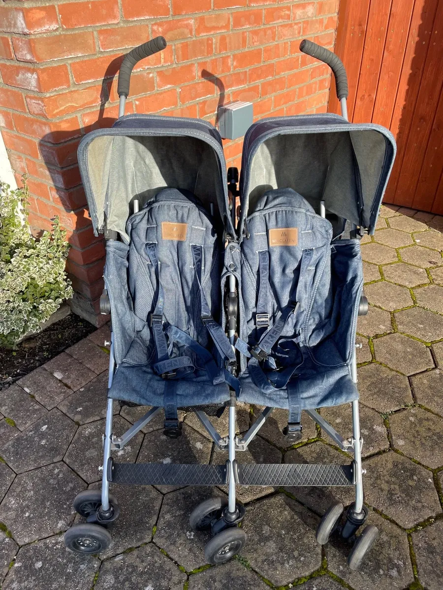 Maclaren double buggy - Image 3