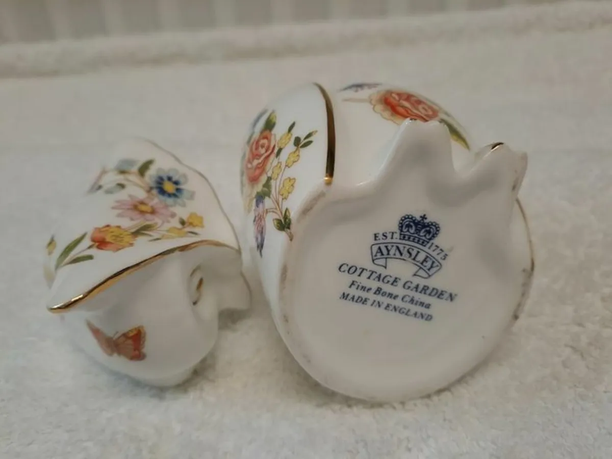 Aynsley Cottage Garden Owl Trinket box - Image 4
