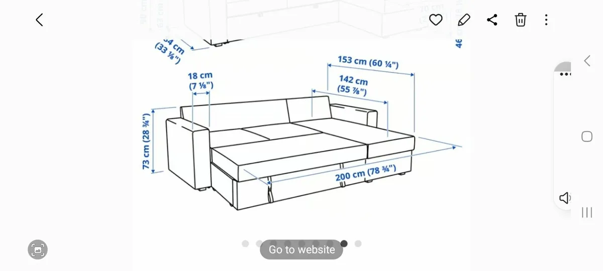 sofa bed - Image 3