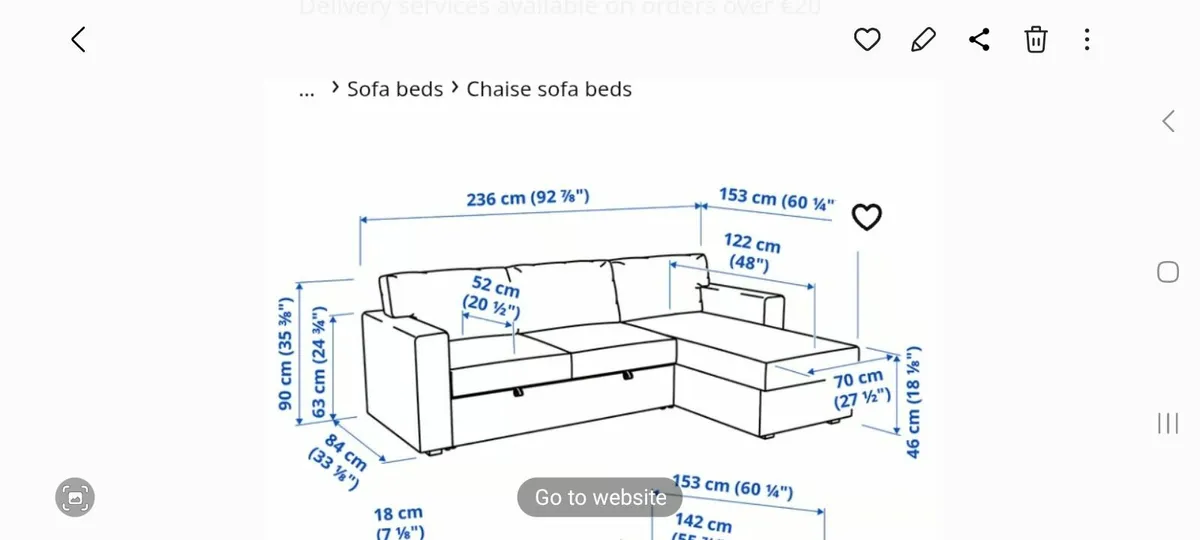 sofa bed - Image 4