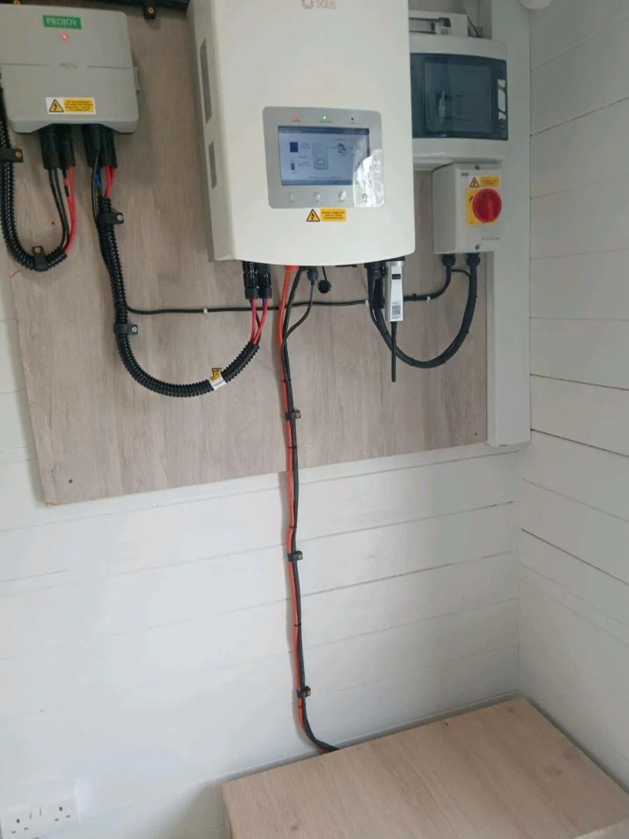 Brand new solis 5kw hybrid DIY kit 16kwh battery - Image 2