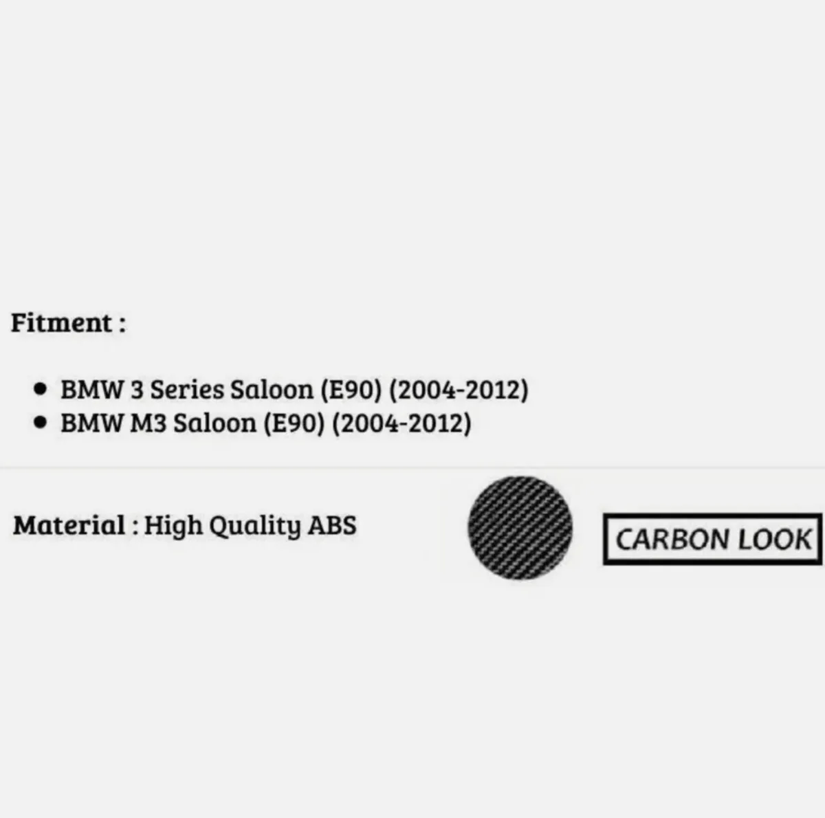 SPOILER - BMW 3 Series Carbon Fibre M4 Style - Image 4