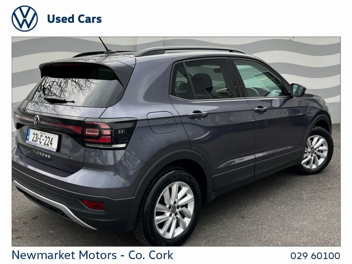 Volkswagen T-Cross Life 1.0tsi 95bhp Available To - Image 3