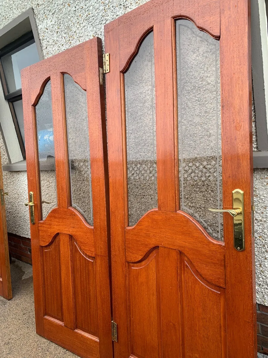 Solid Mahogany Doors - Image 2