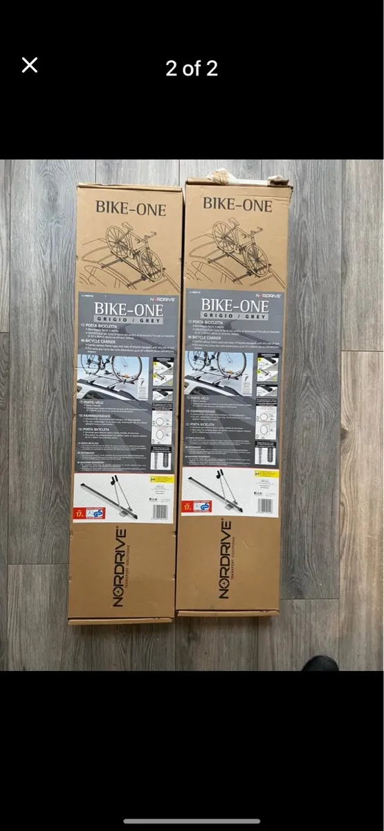 2 x bike roof rack - Image 2