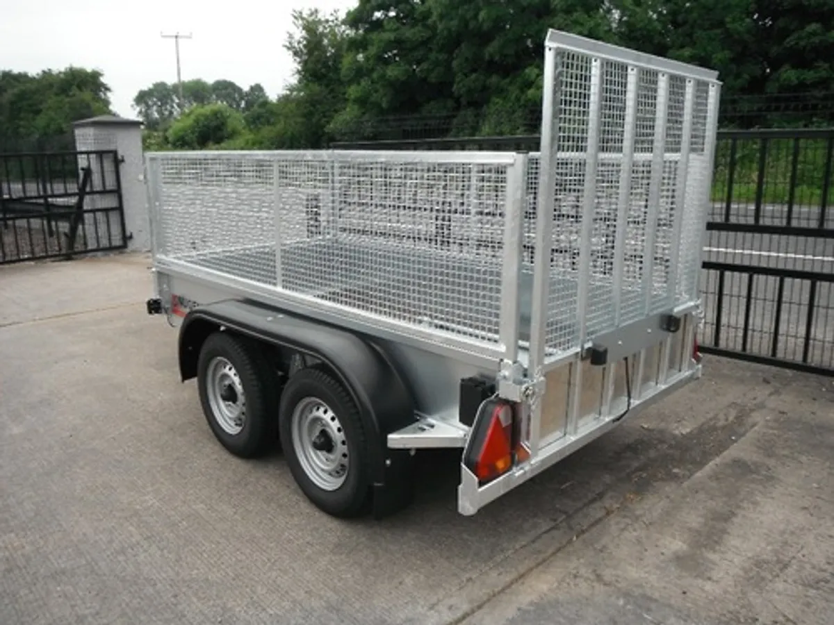 8 x 4 Twin Axle 2 Ton Nugent Trailer - Image 3