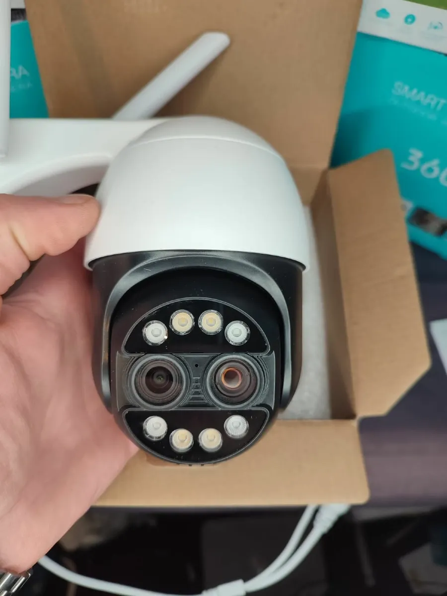 Zoom Camera 8MP Smart Home Calving CCTV New In Box - Image 1