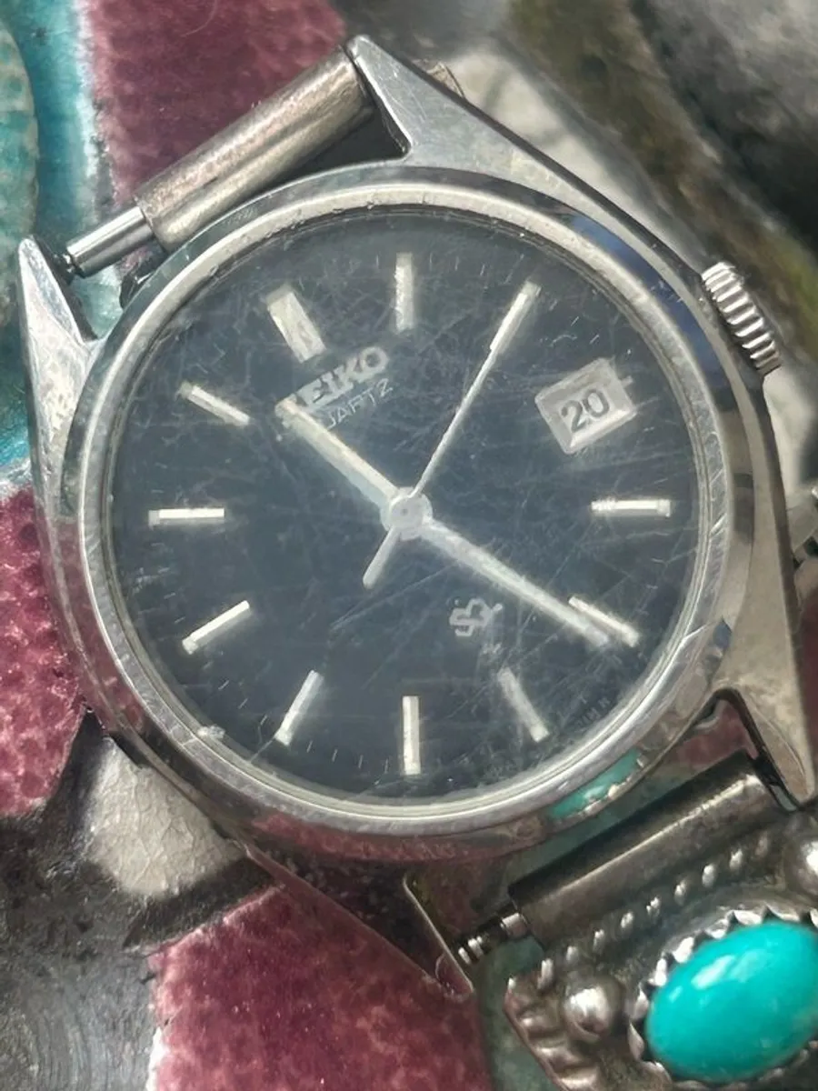 Native American Silver Watchband - Image 4