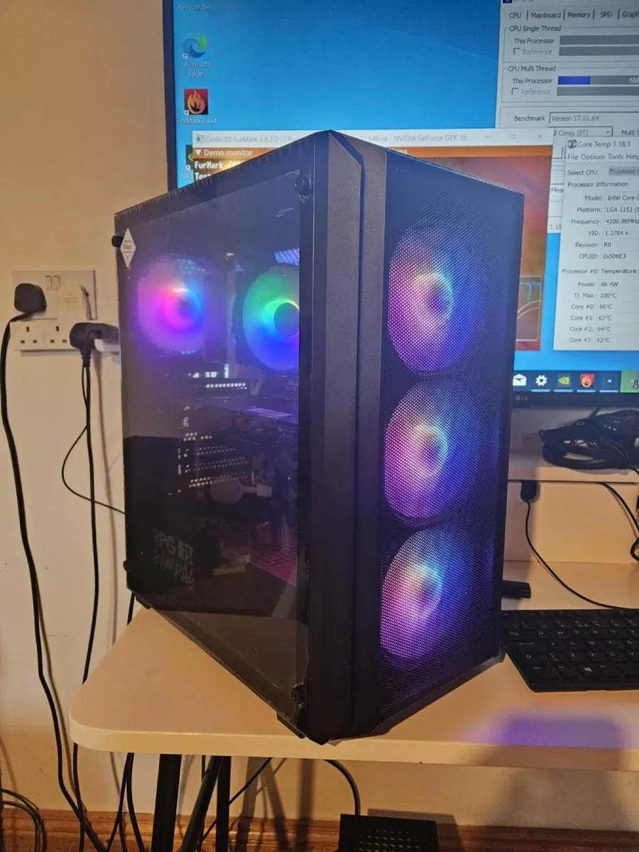 Custom Gaming PC | GTX 1070 | i7-6600k - Image 1