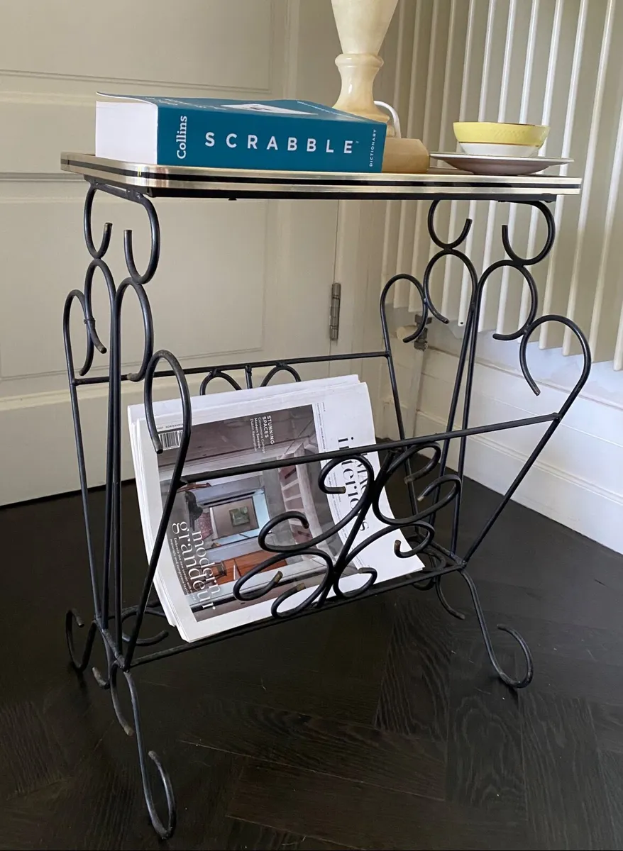 Mid century lamp table - Image 3