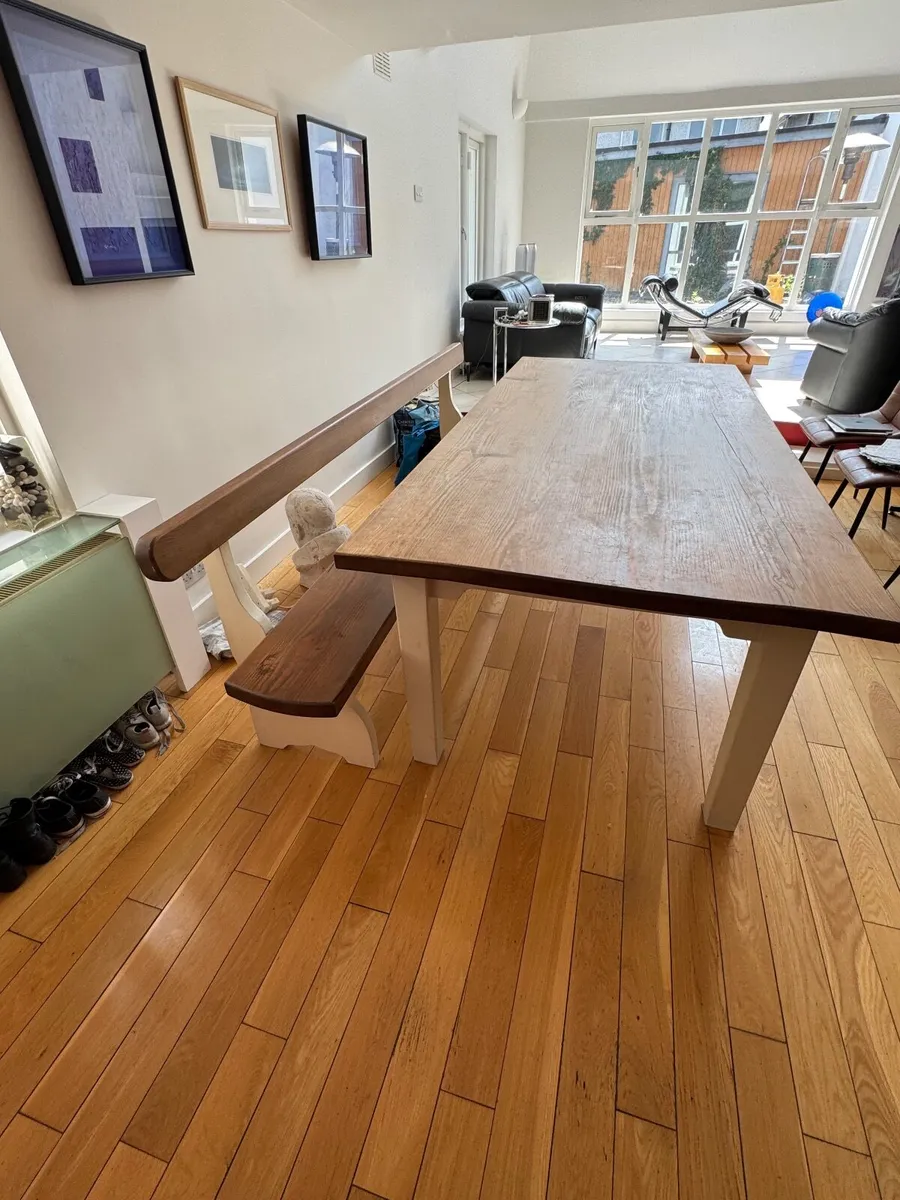 Dining Table and Bench seat - Image 1