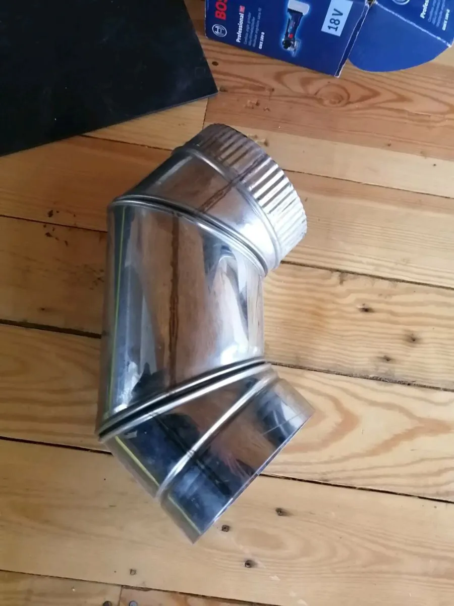 Stove flue pipes 5 inch - Image 2