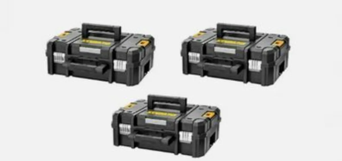 DeWalt T-STAK II Tool Storage Box 3 Pack (TSTAK)