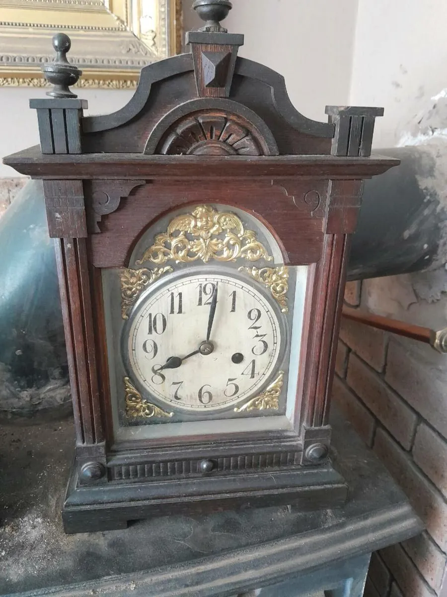 Old mantle clock - Image 3
