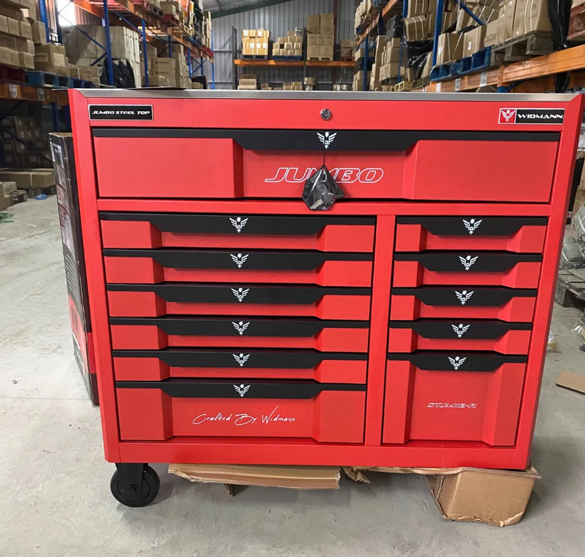 WIDMANN JUMBO TOOL CHEST WITH 1200pcs tools - Image 3