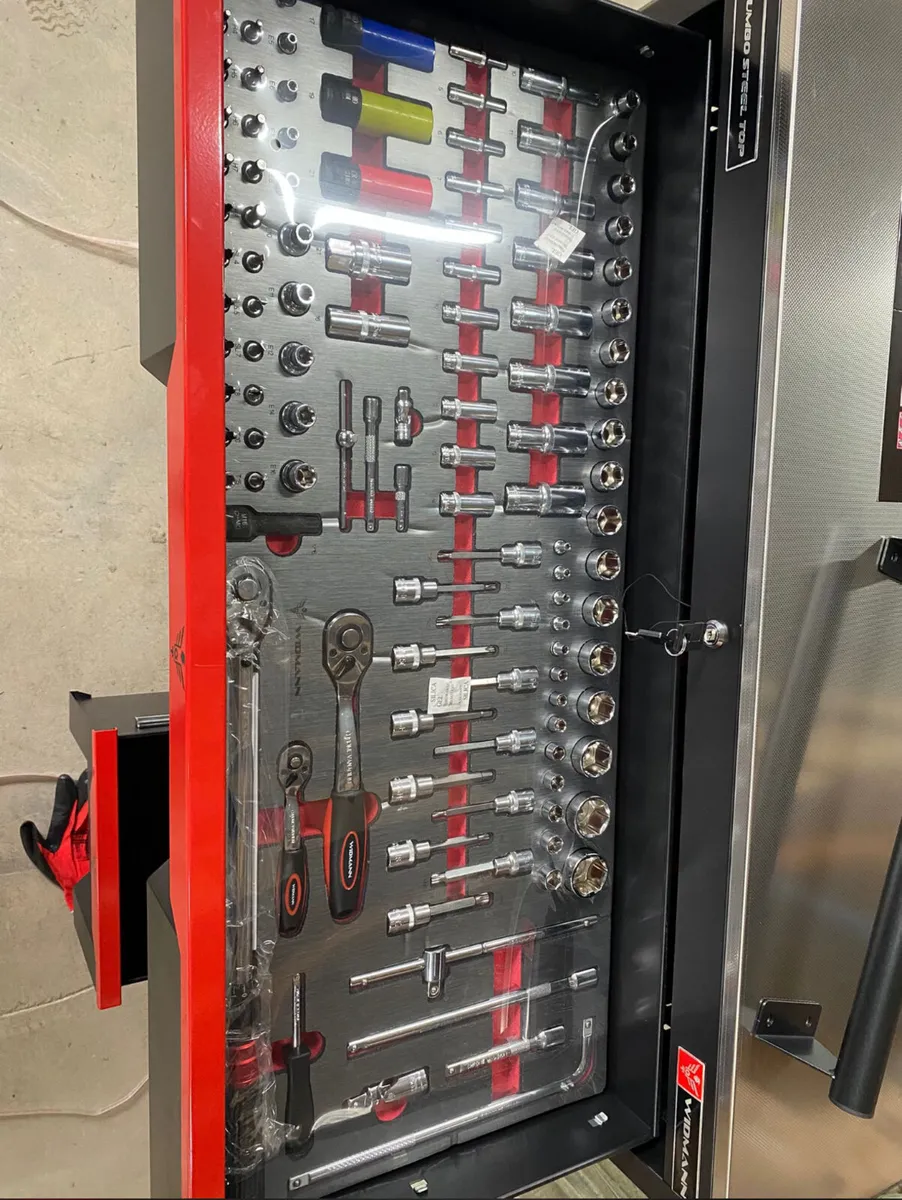 WIDMANN JUMBO TOOL CHEST WITH 1200pcs tools - Image 4