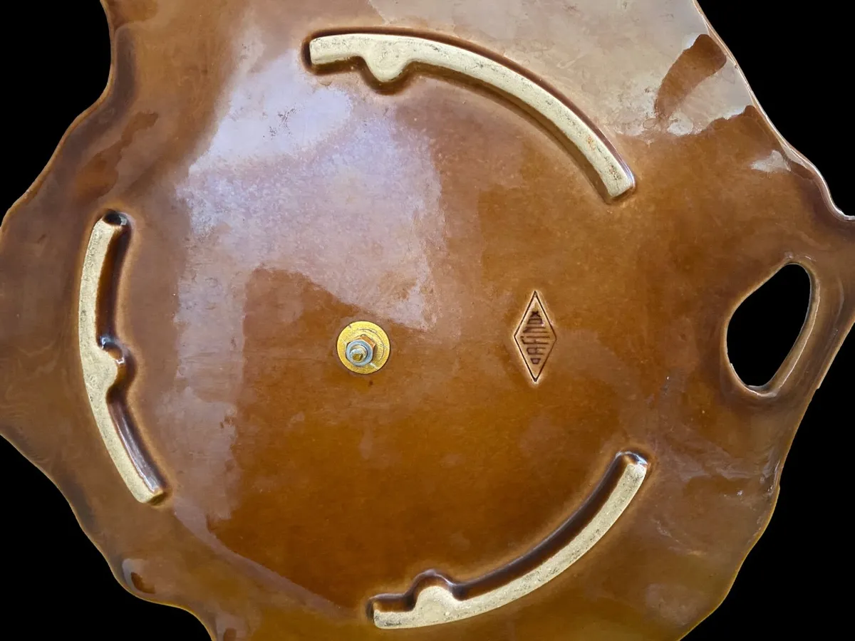 Ceramic vintage cheese boards/cake stands - Image 3