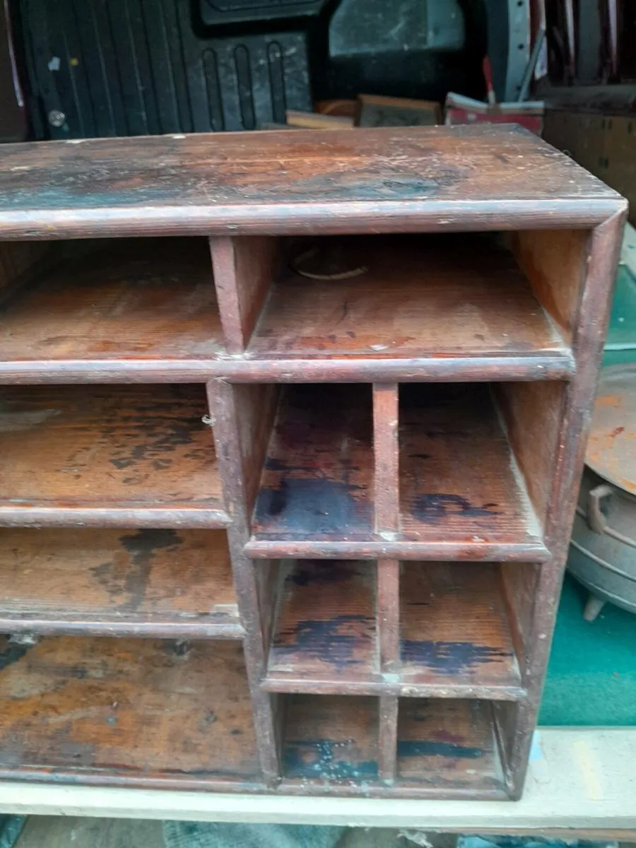 19ct pine pigeon hole unit - Image 3