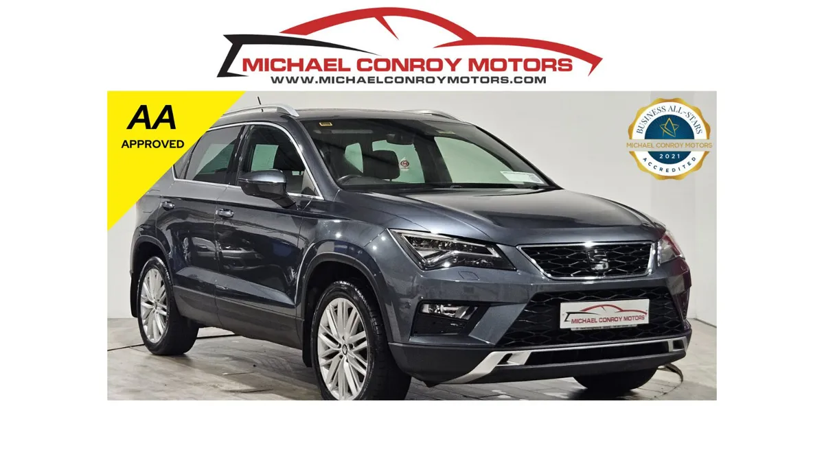 SEAT Ateca 2017- Finance Approval in 1 Hour - Image 1