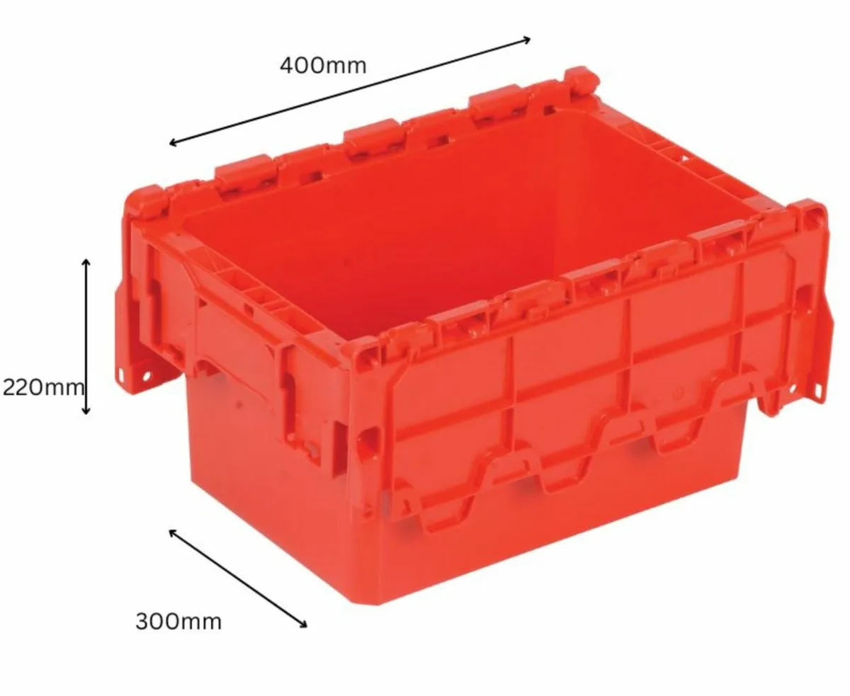 Pack of 5 tote boxes - Image 2