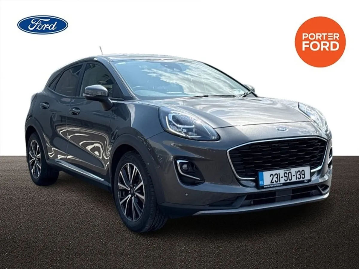 Ford Puma  auto  1.0l Mhev 125PS Titanium Auto - Image 1
