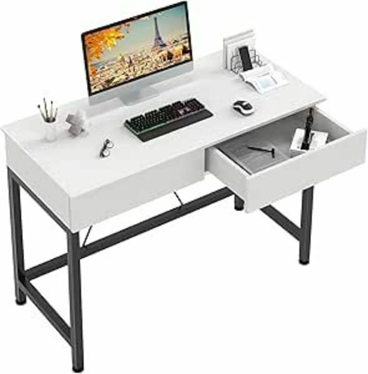 Computer Office Desk Drawers Dressing Table Vanity - Image 2