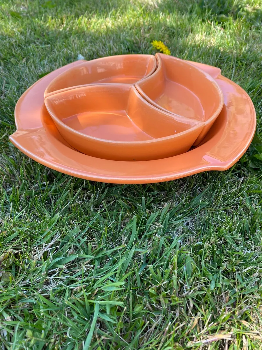 Mid century ceramic dish set - Image 4