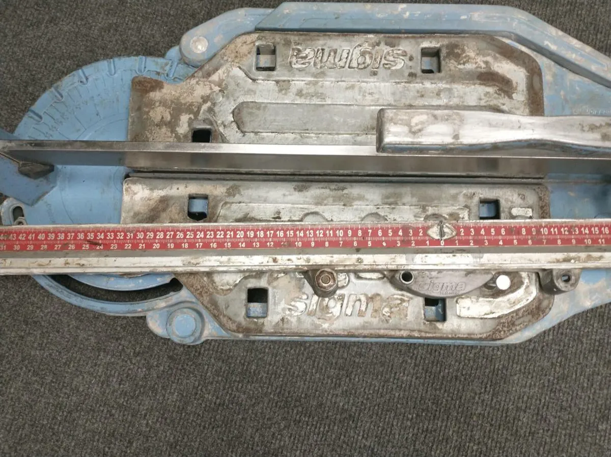 Sigma tile cutter 76cm/30" - Image 4