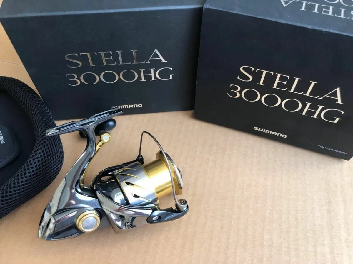 Stella 3000 HG Angelrolle Angeln Fishing Reel - Image 1