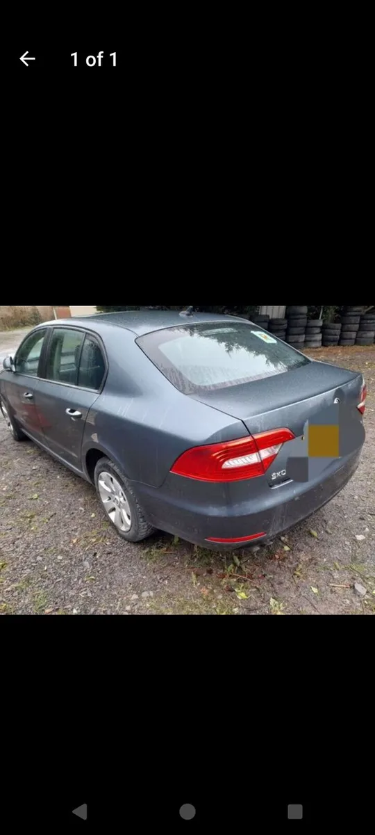 Skoda superb 1.6tdi breaking for parts - Image 1