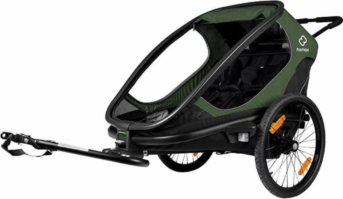 Hamax outback bike trailer (2 seater) - Image 2