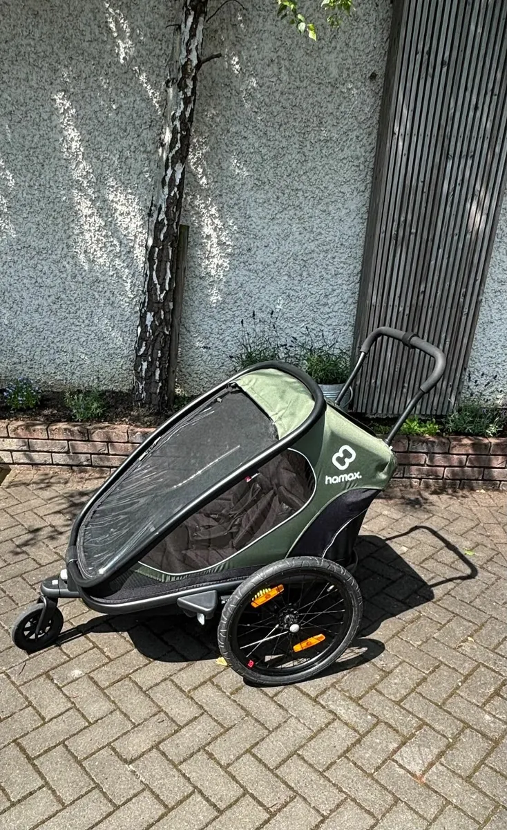 Hamax outback bike trailer (2 seater) - Image 1