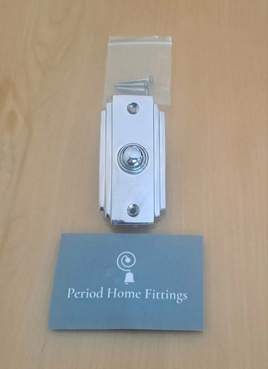 Beautiful Art Deco Push Doorbell - Image 1