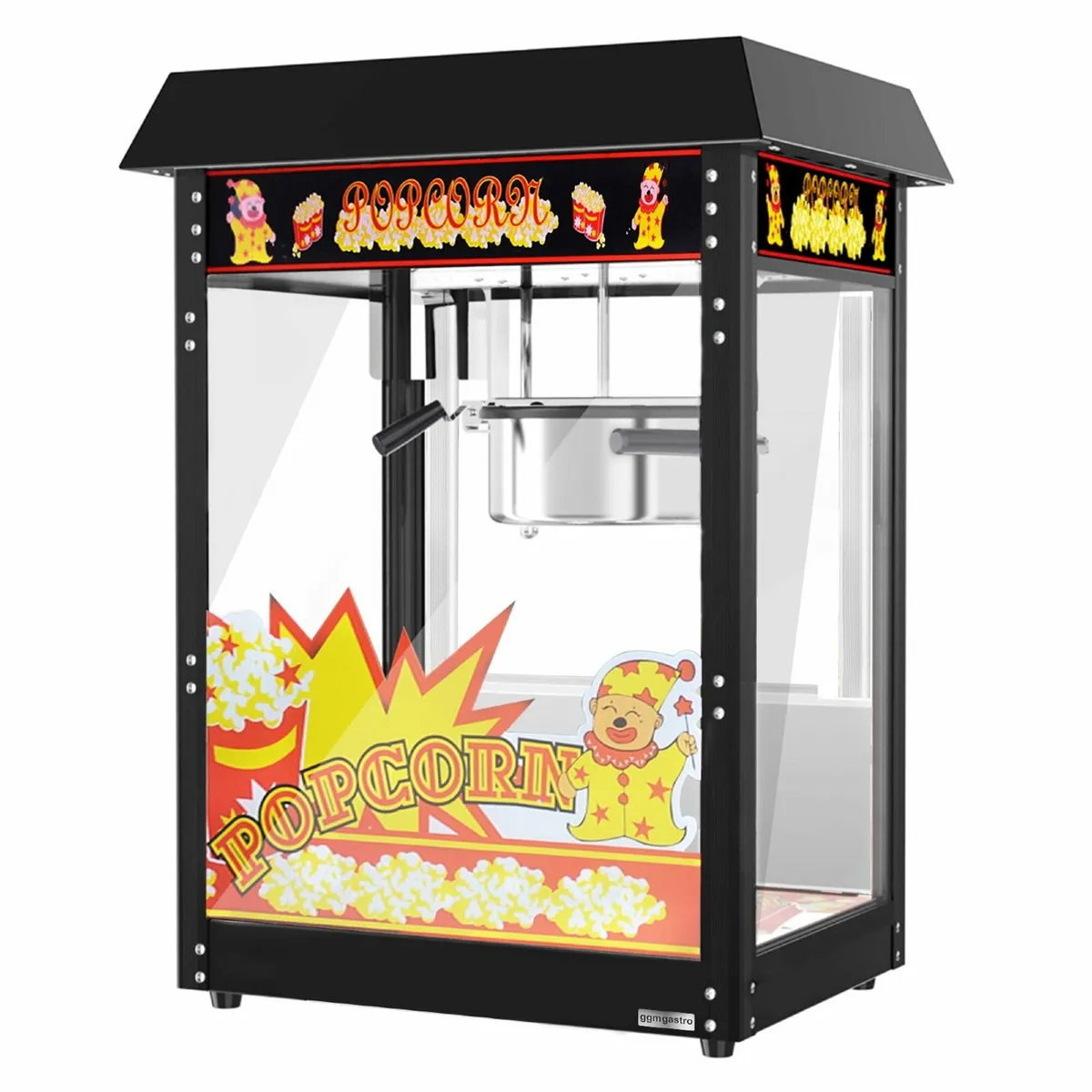 Popcorn machine Commercial - 5 kg/h - with 1 kettl - Image 2