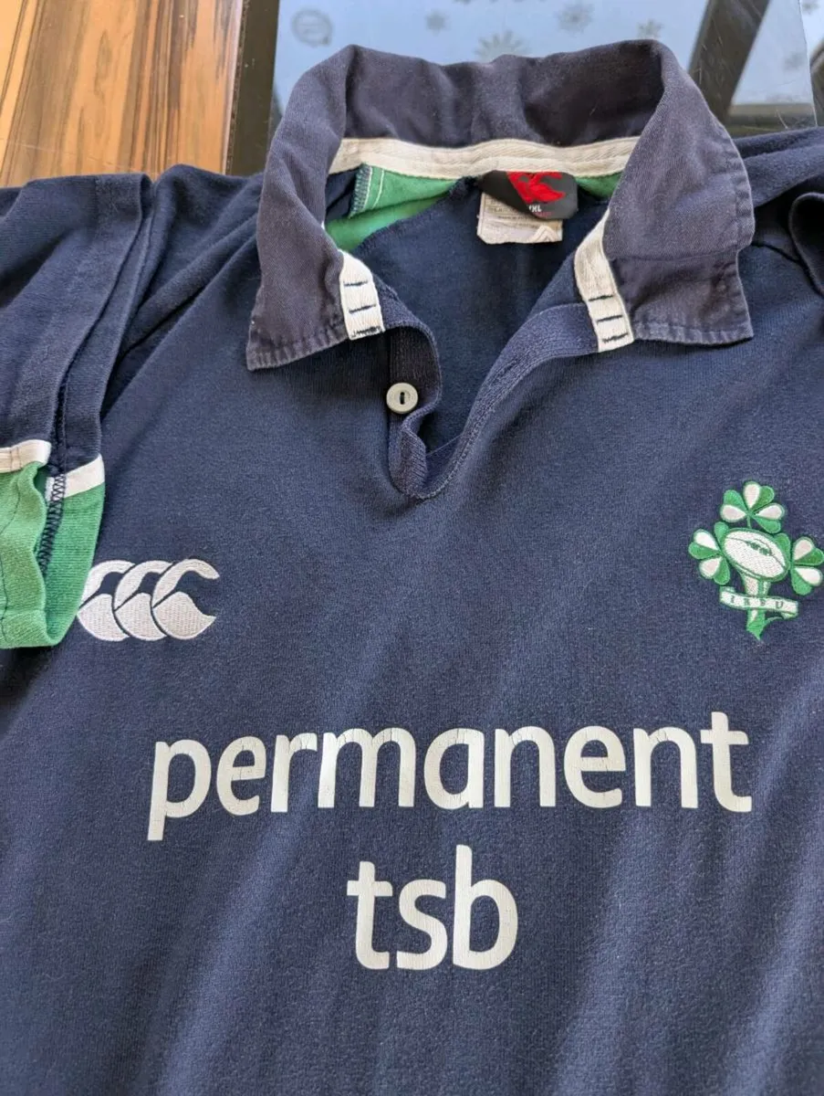 2002 Ireland Rugby player issue jersey - Image 3