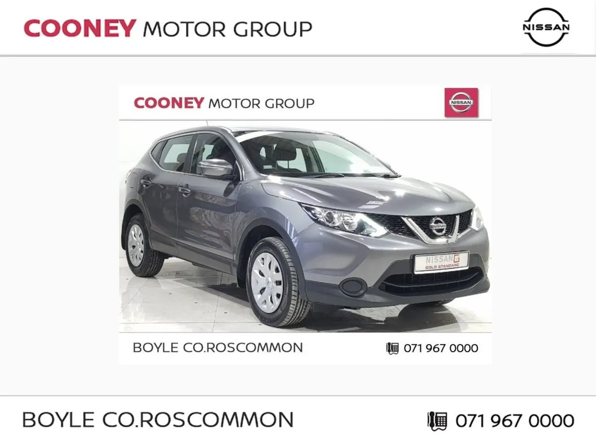 Nissan QASHQAI 1.2 PET XE LO Low KMS Full Service - Image 1
