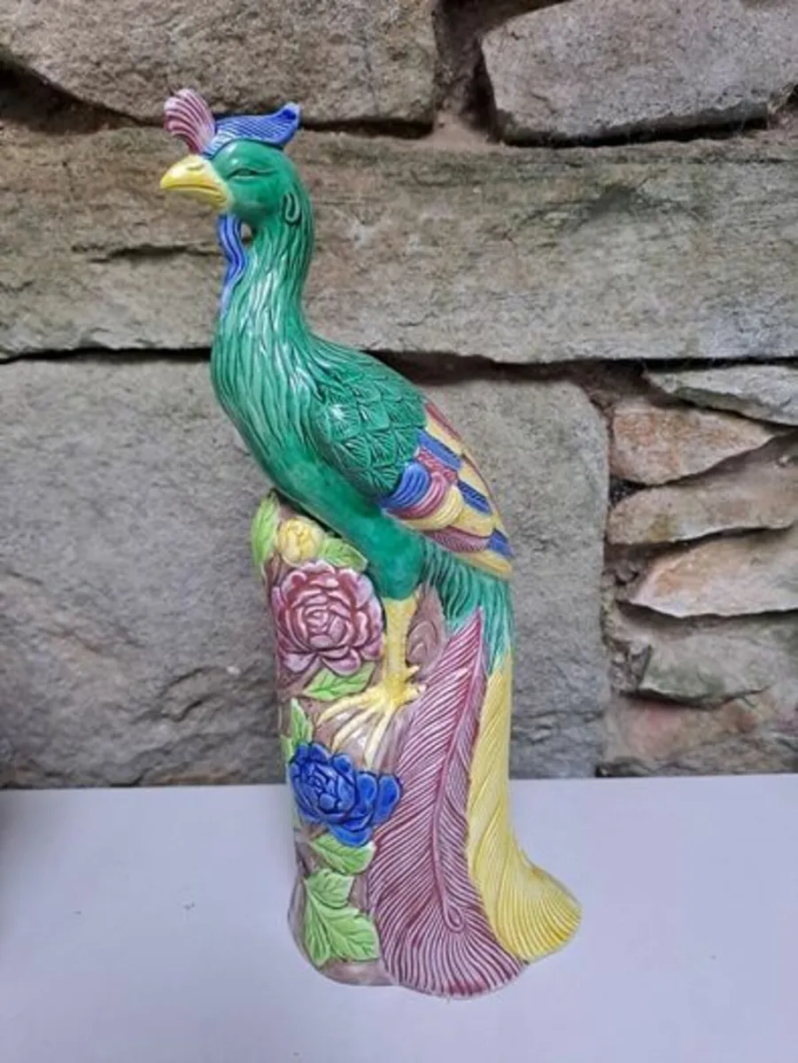 Colourful Phoenix figurine - Image 1