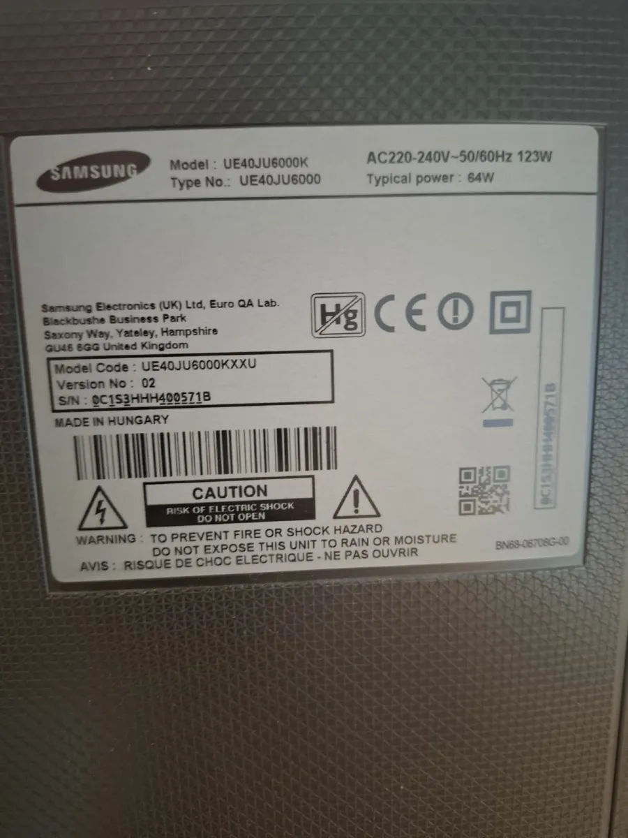 Samsung Smart TV 43 inch - Image 3