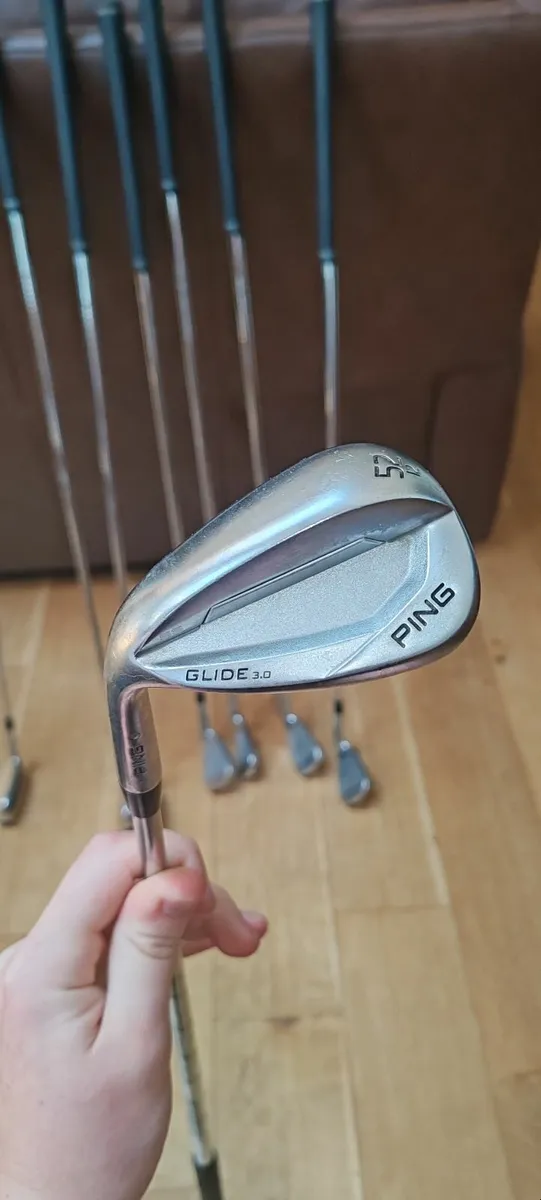 Ping 410 irons 4-PW LH + Ping glide 52 LH - Image 4