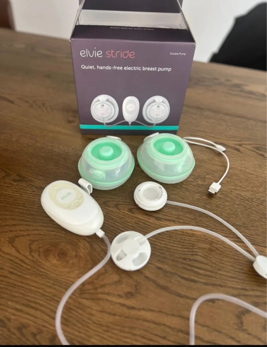 Elvie Stride Double Electric Breast Pump - Image 1