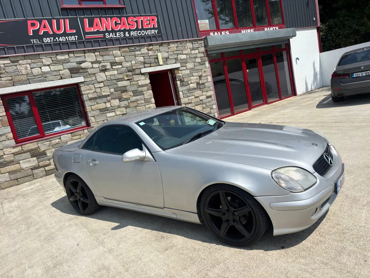 Mercedes slk 2001 convertible - Image 4