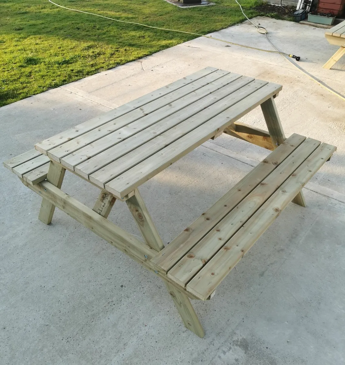 Garden furniture /one bench available - Image 1