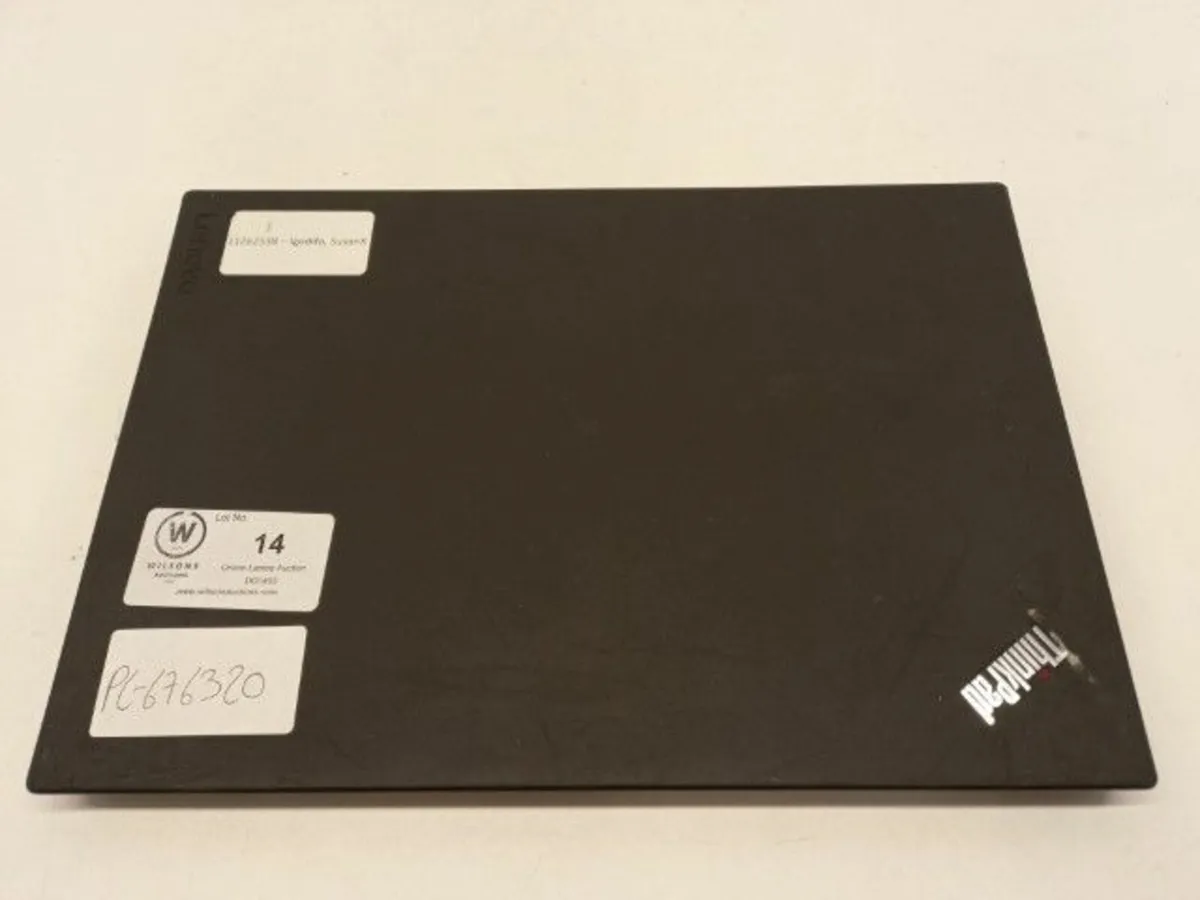 Online Auction Of A LENOVO ThinkPad & More! - Image 1